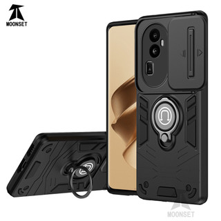 Dành Cho OPPO Reno 10 Pro Plus 5G Ốp điện thoại Có Chân Đế Giáp Lưng TPU Mềm Edge Bảo Vệ Ống Kính Máy Ảnh Chống Sốc Mỏng Bao
