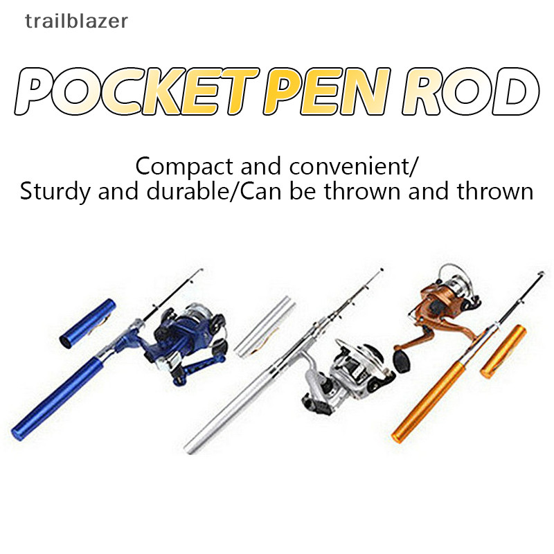 Trailblazer 1M Bút Cần Bộ Cuộn Cần Câu Kính Thiên Văn Bỏ Túi Cần Câu Mới