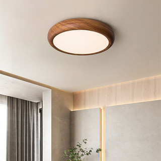 AIMI HÌNH HỌC TRÒN ĐÈN TRẦN SẮT ACRYLIC HẠT GỖ LAMPSHADE ĐÈN TRUNG TÂM THÍCH HỢP CHO PHÒNG NGỦ PHÒNG KHÁCH BÀN ĂN