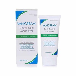 Vanicream Daily Facial Moisturizer With Ceramides and Hyaluronic Acid Sensitive Skin