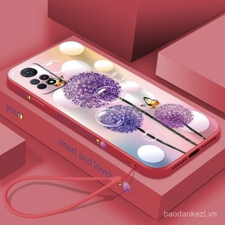 Ốp điện thoại chống sốc Silicon mềm họa tiết bồ công anh cho Redmi 10 Redmi Note 11 Pro Note 11S 6qzv