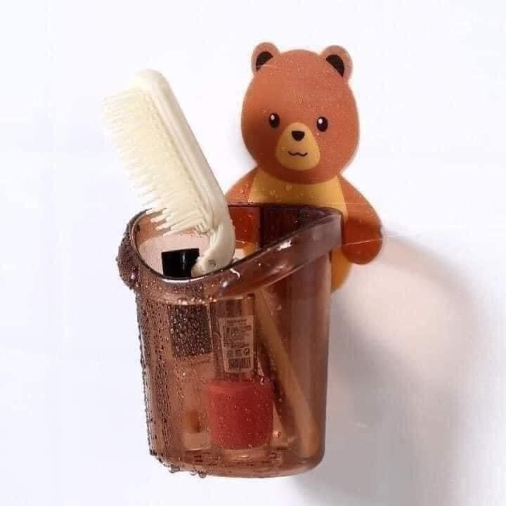 [XẢ] Cốc Dán Tường Đựng Bàn Chải Kem Đánh Răng, Vật Dụng Linh Tinh🕰 TRÙM HOA VÀ CÂY CẢNH