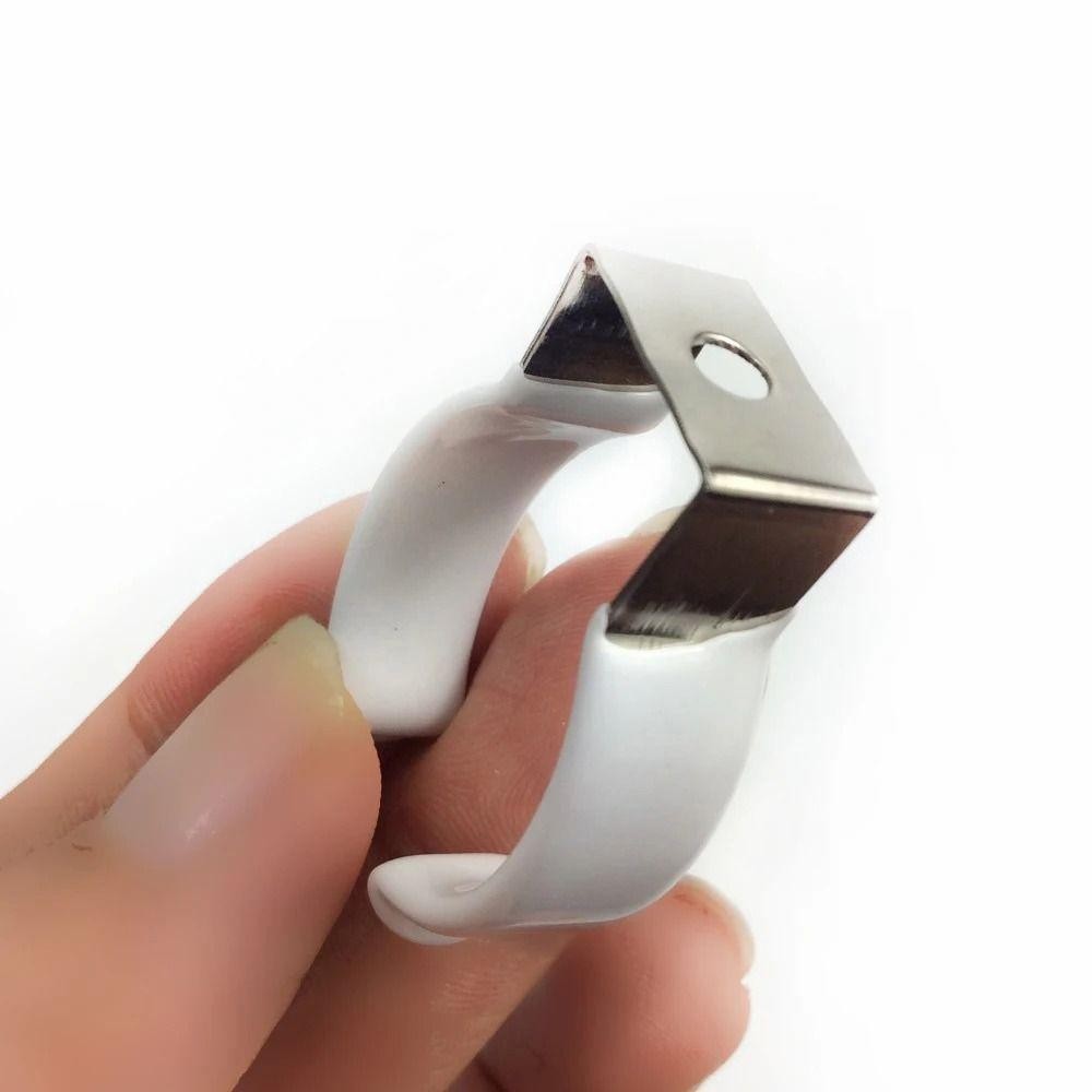 HIGHVIEWLS 5 Kẹp Ống Đèn, Đế Bảo Vệ Cao Su Lò Xo, Kẹp Cố Định T3/T4/T5/T6/T7/T8/T9/T10, Cho Ống 12-32mm