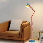 Đèn Sàn Memphis Led Đèn Đọc Sách Cánh Tay Dài Đèn Đứng Có Thể Điều Chỉnh Thích Hợp Cho Phòng Khách Phòng Ngủ Offic — ảnh 2
