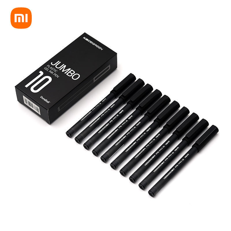 Bộ bút Gel Xiaomi KACO JUMBO Mực dung lượng lớn 0,5mm Mực khô nhanh Viết ký hiệu Bút văn phòng trường học Văn phòng phẩm
