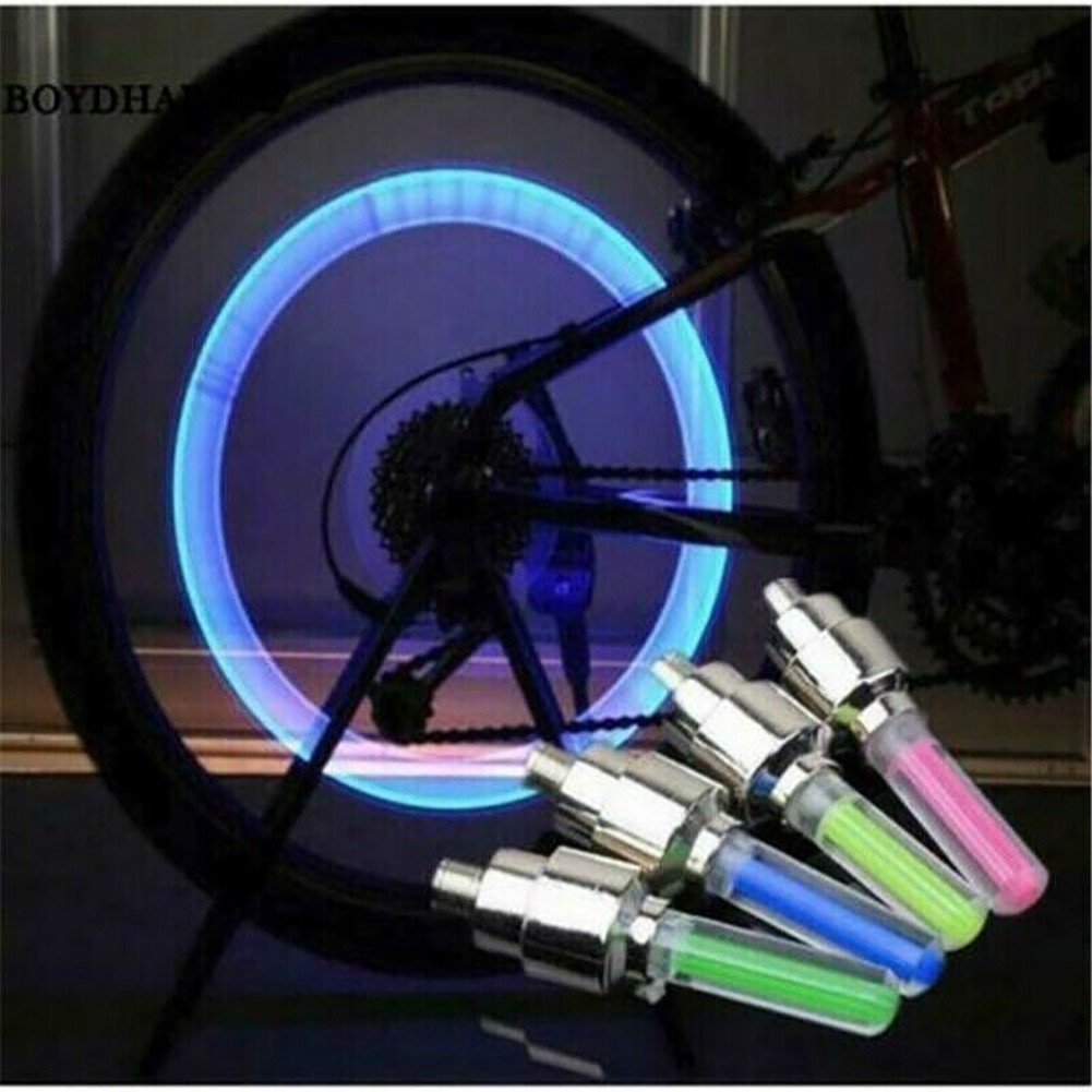 [Anna] 1x Nắp Bụi LED Thân Van Cho Xe Đạp Xe Đạp Xe Đạp Xe Máy Bánh Lốp Đèn