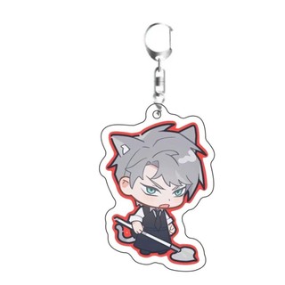 Alien STAGE IVAN & TILL Man Móc Chìa Khóa Anime Nữ Móc Khóa Cho Quần Mặt Dây Chuyền Trẻ Em Chìa Khóa Trang Sức