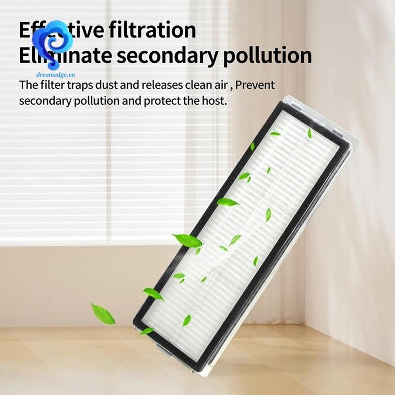 [Dreamedge] Dành Cho Xiaomi X20 + / X20Plus Robot Hút Bụi Phụ Kiện Lọc Lau Nhà Miếng Lót Túi Bụi Thay Thế Các Bộ Phận
