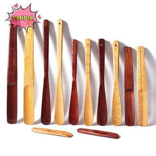 Pnpia 1Pc 16 / 32cm Gỗ Chắc Chắn Shoehorn Giày Sừng Nâng Giày Boutique