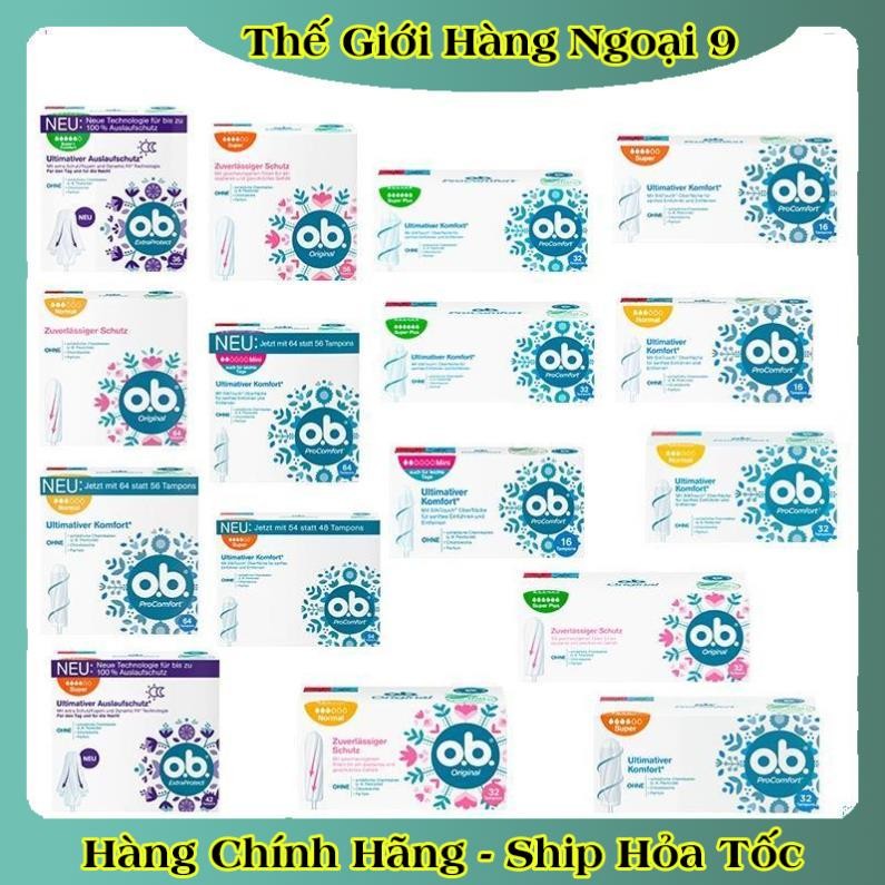 Băng vệ sinh Tampon Ob - Hàng Nội Địa Đức
