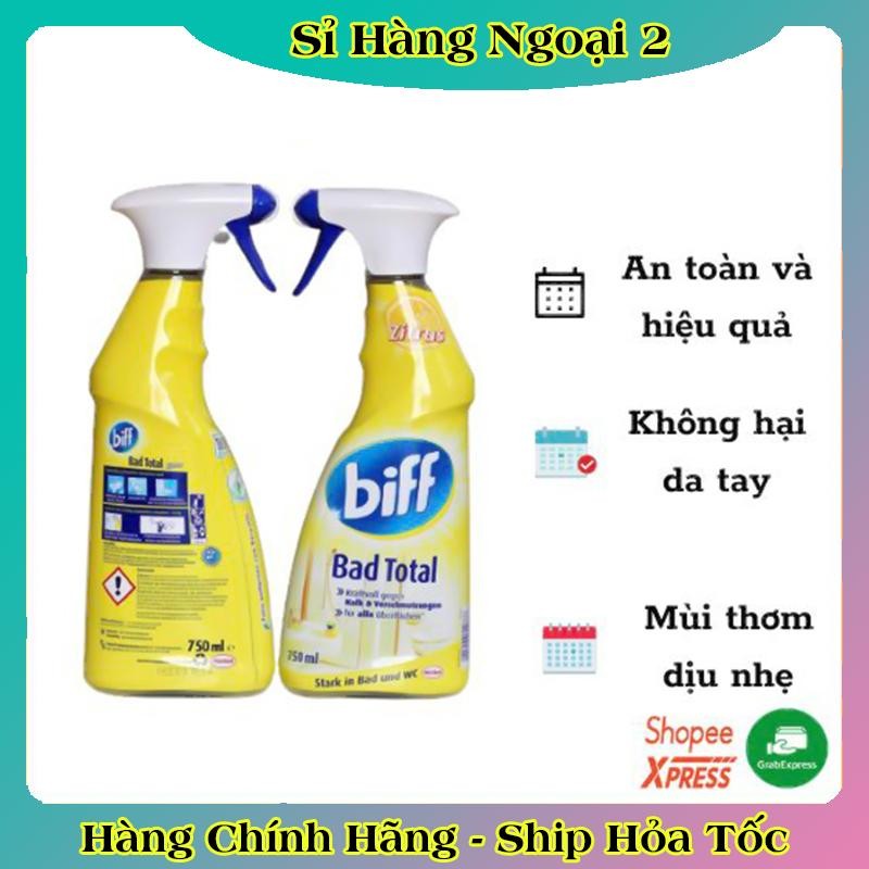 Bình Xịt Tẩy Rửa Đa Năng Bref Power,Biff,LAFUM - Tẩy Bếp, Tẩy dầu mỡ, Inox, Diệt khuẩn 99.9% -Hàng Nội Địa Đức