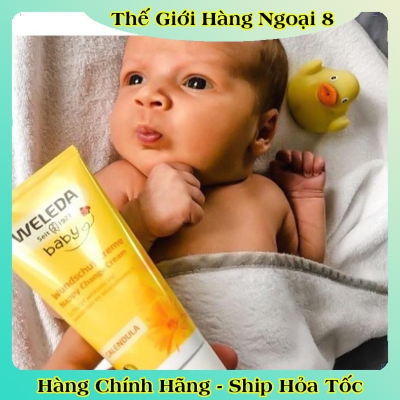 Kem chống hăm Weleda Đức hữu cơ CAO CẤP (chuẩn Đức) Organic BIO -Nội địa Đức Đủ Bill