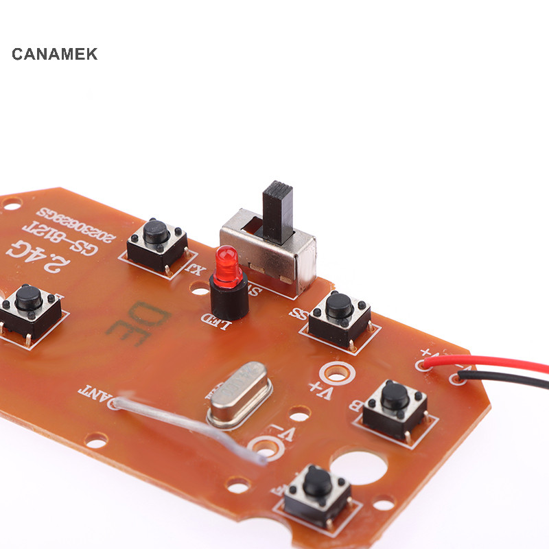 Canamek 1 Bộ Dành Cho Xe RC Điều Khiển Từ Xa Đồ Chơi Phần 6CH 2.4G Điều Khiển Từ Xa Chất Lượng Cao 27 MHz Mạch Bộ Phát PCB Bảng Thu CSF