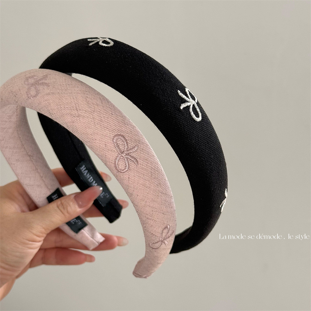 Nữ Nơ Tóc Vòng Xốp Tóc Hoop