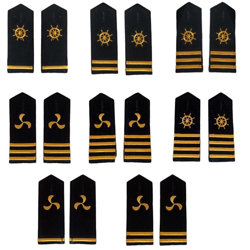 Dasbsug Captain Epaulettes Sọc Phụ Kiện Vai Cho Đồng Phục Phim Truyền Hình Chơi Vai Ban Trang Sức Vai