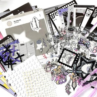 DELMERHOME DIY Itabag Chèn Chất Liệu, Giấy Dán Ren Ruy Băng Itabag Trang Trí Chất Liệu DIY, Hoa Sáng Tạo Retro Itabag Trang Trí Cơ Bản Chất độn Túi Văn Phòng Phẩm