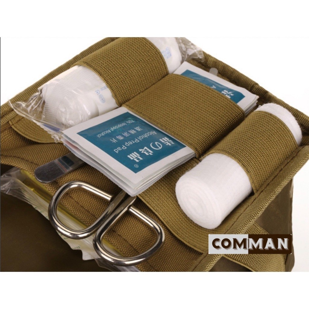 Túi y tế chiến thuật COMMAN_Medical First Aid Kit Utility Pouch