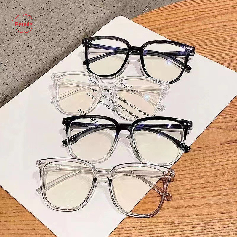 Kính đa giác thời trang diễu hành Kính nữ Kính chống ánh sáng xanh VN