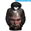 SY3 Đen Huyền Thoại Ngộ Không Zhu Bajie Áo Anime Áo Unisex Dài Tay Top Cosplay 3D Chui Đầu Plus Kích Thước YS3
