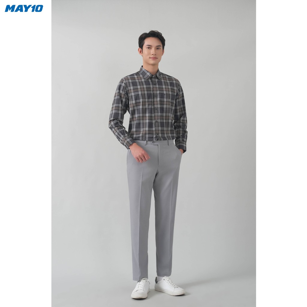 Mô tả Sơ mi nam dài tay May10 form Regular mã 010122478 - 2