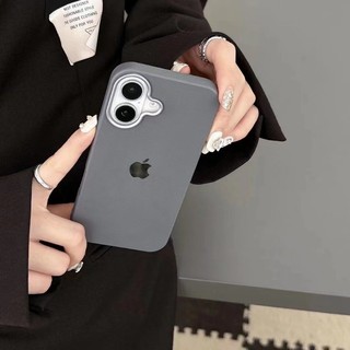 Da Cừu Cho Ốp Lưng Mờ Cho iPhone 16 15 14 13 12 11 Pro Plus Max X XS XR Sạc Không Dây Vỏ Trơn
