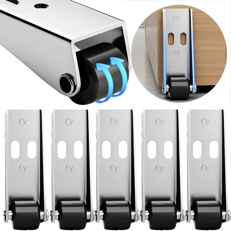 Mới Cửa Trượt Theo Dõi Ròng Rọc Con Lăn Đa Năng Nội Thất Bánh Xe Mini ...