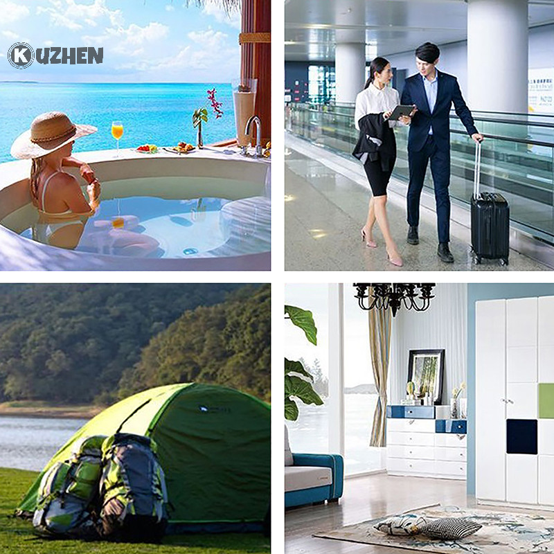 Kuzhen 1 Hộp đựng bàn chải đánh răng di động Phụ kiện phòng tắm Hộp kem đánh răng Du lịch ngoài trời Cắm trại Bàn chải đánh răng Hộp đựng đồ HOT