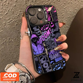 Ốp Lưng Cho OPPO Reno 15F Reno14F Reno 14 PRO Reno 13F Reno12 F Reno 12 Reno11 F Reno 10 Pro Reno 8T Reno 8Z Reno 7Z Reno 8 Hoạt Hình Graffiti Thời Trang Thoáng Mát Chống Sốc Vỏ Điện Thoại TPU
