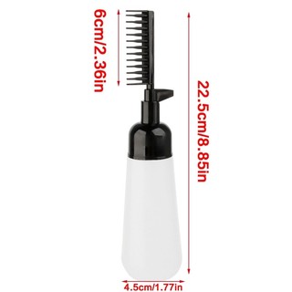 Cli 2 trong 1 chai dầu/nhuộm tóc có lược applicator, chai dầu cho tóc Salo
