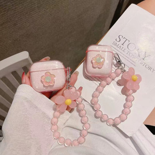 Hoa đa năng đa năng có miếng dán thẻ dây buộc điện thoại di động đính cườm dây đeo cổ tay chống mất