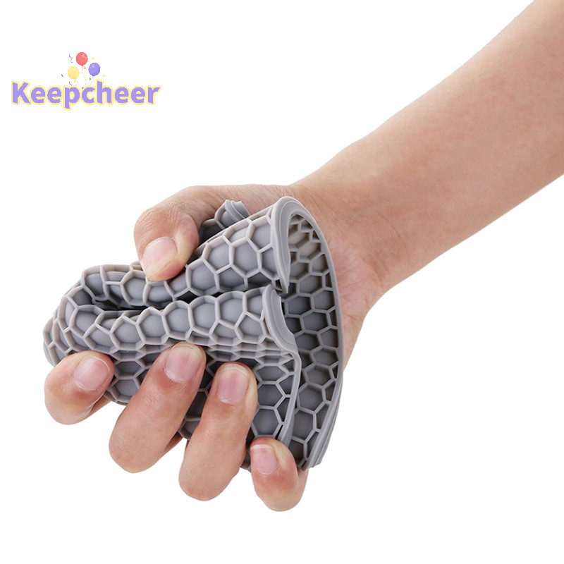 [Keepcheer] 1 Thảm chống bỏng bằng silicon Giá đựng nồi Bảo vệ mặt bàn nhà bếp gia đình Thảm silicon tròn chịu nhiệt chống trượt [Mới]