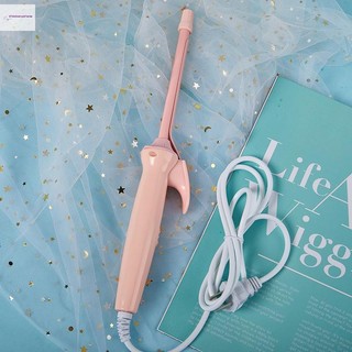 COD 9mm Điện Máy Uốn Tóc Gốm Coag Uốn Sắt Unisex Uốn Cây Đũa Phép Gia Đình Tạo Kiểu Tóc Con Lăn Waver 20W Mới