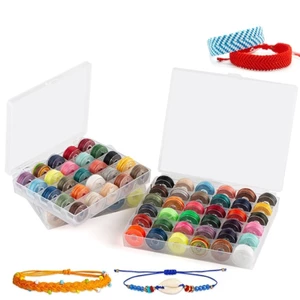 Mya 25 36 Màu Polyester Sáp Chỉ Da May Sợi Sáp Dây Nhiều Màu Chủ Đề Trang Sức Làm Accessori