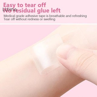 Luimo 36 Cái Trong Suốt Trong Suốt Hai Mặt Băng Cho Quần Áo Đầm Da Cơ Thể Chống Tiếp Xúc Dính Miếng Dán Dải Áo Ngực Chống Trơn Trượt Cố Định SBS
