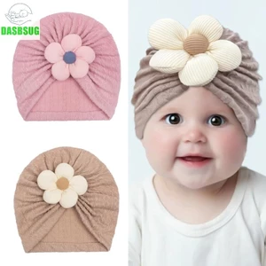 Mũ nón DASBSUG đáng yêu có họa tiết hoa ấm áp cho bé Thích hợp cho mọi giới tính
