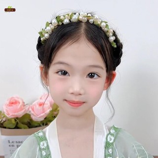 Băng Đô Quấn Tóc Nữ Cô Dâu Mũ Đội Đầu Chụp Ảnh Kỳ Nghỉ Bền Đẹp Với Ngọc Trai