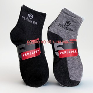 Combo 10 đôi tất cổ cao nam, vớ nam cotton cao cấp khử mùi thông hơi