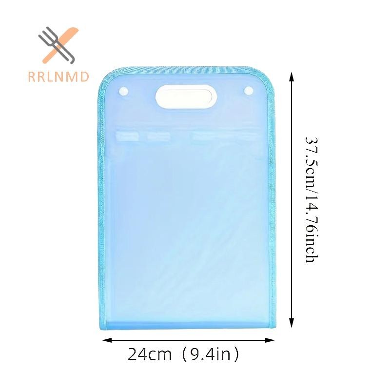 RRLNMD A4 Macaron Dọc Ràng Buộc Túi Tập Tin Học Sinh Giấy Kiểm Tra Túi Bảo Quản 13 Cell Di Động Túi Organ, Đồ Dùng Học Tập Văn Phòng MỚI