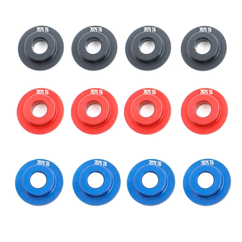 4 Kim Loại Khóa Ngắn Bánh Xe Vành Adapter Gioăng Cho Trxs UDR Không Giới Hạn Sa Mạc Racer 1 / 7 RC Xe Nâng Cấp Phần
