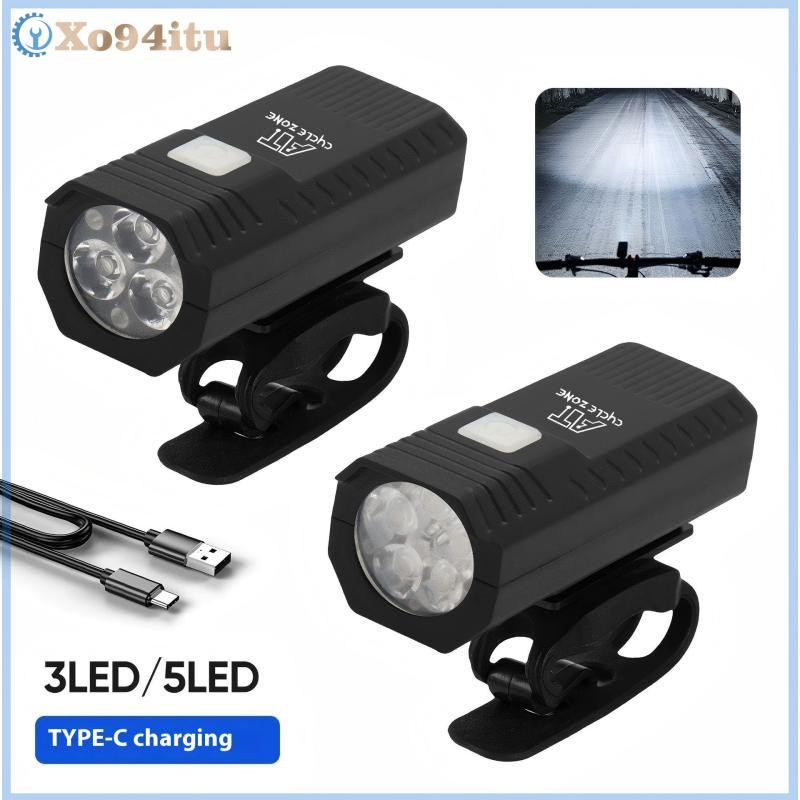 XOITU Đèn Trước Type-C Sạc Đèn Pha Xe Đạp Đường Bộ Đèn Pha Trước Cho Đi Đêm Đi Xe Đạp An Toàn VN