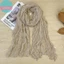 Sund Khăn Lụa Vải Lanh Cotton Phong Cách Hàn Quốc, Mỏng Và Ấm, Dễ Gấp Và Quấn Cổ