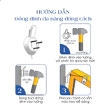 Bộ 3 Tranh Chữ Thư Pháp - Tranh Treo Tường Chữ Cha Mẹ - Gia Đình - Cội Nguồn - Treo Phòng Khách Sang Trọng — ảnh 2