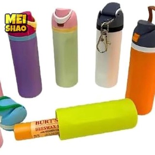 MeiShao Sáng Tạo Dễ Thương Chai Mặt Dây Chuyền 3d In Son Dưỡng Môi Giá Đỡ Chai Túi Trang Trí Thủ Công Quà Tặng Móc Khóa Xe Quà Tặng