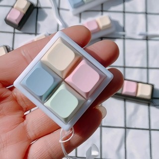 Bàn phím ngón tay WOAY, Giảm căng thẳng 2 / 3 / 4 Phím Fidget Móc khóa, Thư giãn Vượt qua thời gian Nút chìa khóa Tiện ích Đồ chơi giải nén dành cho người lớn