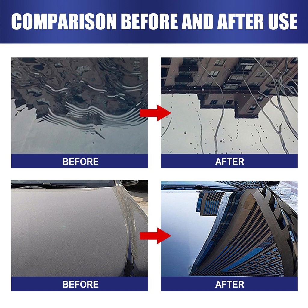 Mr Fix Lớp phủ gốm 9H cho ô tô Bộ bảo vệ sơn có độ bóng cao chống trầy xước pomervn