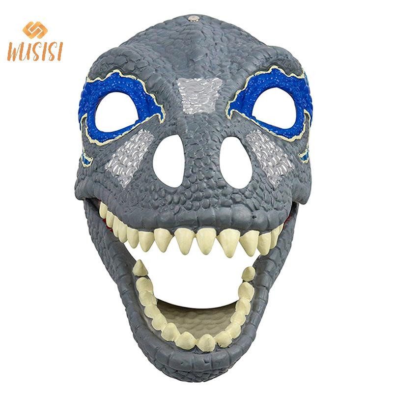[WUSISI] Đồ chơi mặt nạ xanh Trang phục lễ hội Halloween Mặt nạ hóa trang tiệc Quà tặng Giáng sinh cho trẻ em MỚI