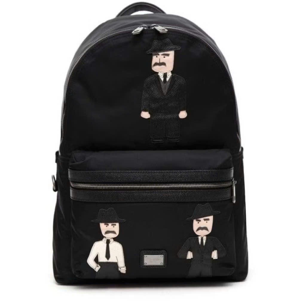 Balo Dê Gà 3 Thầy Giáo KCloset Cặp Đựng Sách Vở Laptop Chất Dù Size 40 Thời Trang Nam Nữ NA936