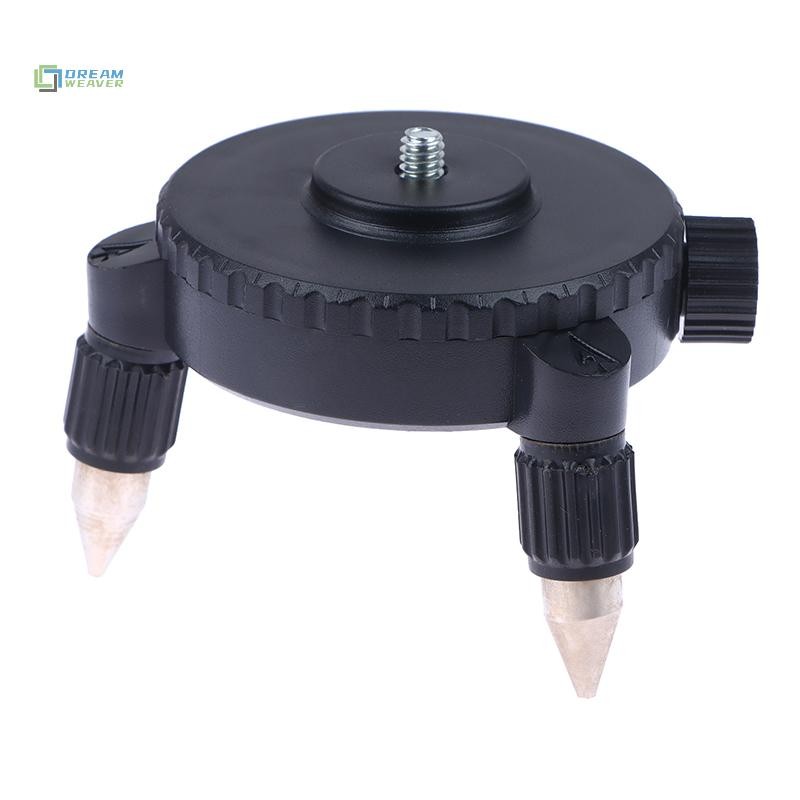 [Dream] Bộ chuyển đổi máy đo mức độ Giá đỡ chân máy đế xoay 360 độ Giao diện 1 / 4 Inch Dụng cụ nẹp laser Cấp độ laser mới