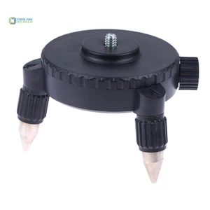 Bộ chuyển đổi máy đo mức độ Giá đỡ chân máy đế xoay 360 độ Giao diện 1 / 4 Inch Dụng cụ nẹp laser Cấp độ laser mới