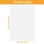 CORALTIDE 1 Tấm Nhựa Thu Nhỏ, Phim Thu Nhỏ Thủ Công 29x20cm, Giấy Nghệ Thuật Co Màu Trắng Trong Suốt Có Thể In Bền Đẹp Cho Máy In Phun